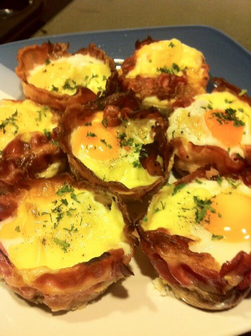 BACON EGG CHEESE MUFFINS